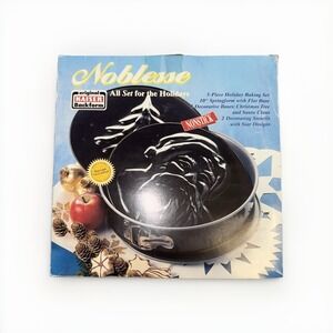 Noblesse Original Kaiser Backform All Set for the Holidays 5 Piece Set COMPLETE